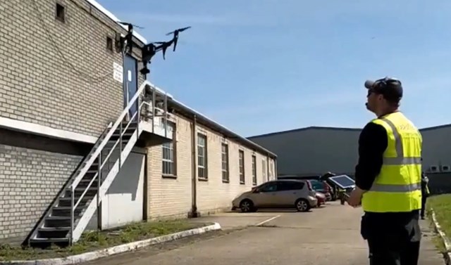 Surveying with a Drone - Image